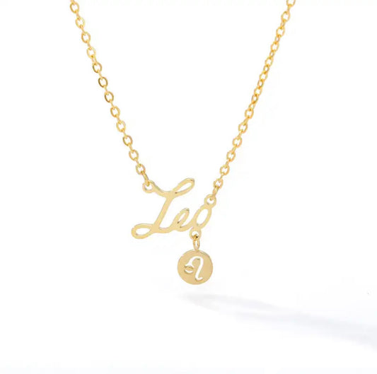 Horoscope Zodiac Sign Necklace "Leo"