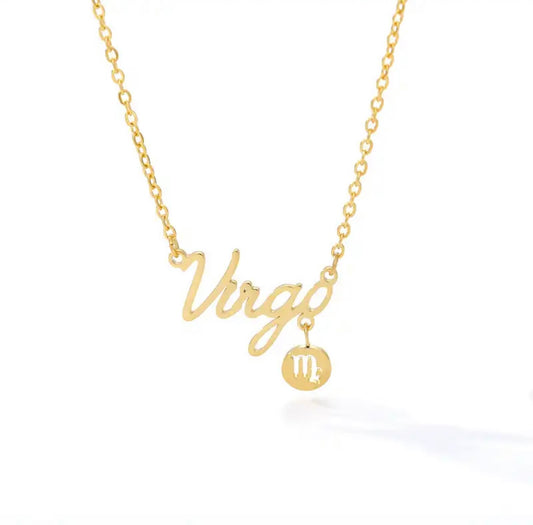 Horoscope Zodiac Sign Necklace "Virgio"