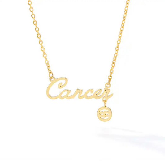 Horoscope Zodiac Sign Necklace "Cancer"